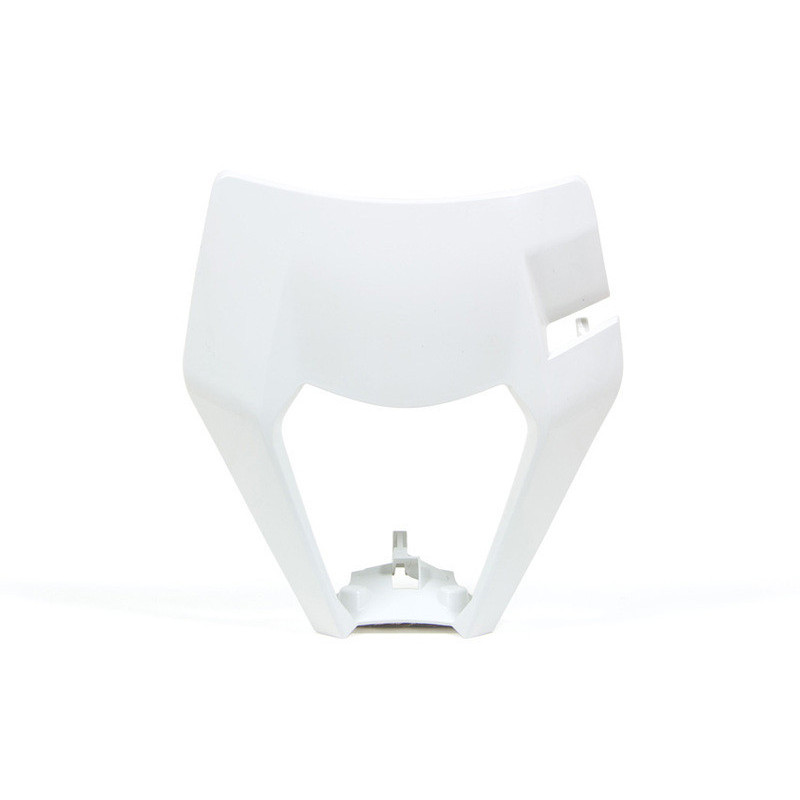 Plastique de plaque phare RACETECH blanc KTM EXC
