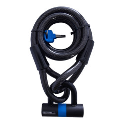 Cable antivol OXFORD Looplock - 2m x 15mm fumé 2