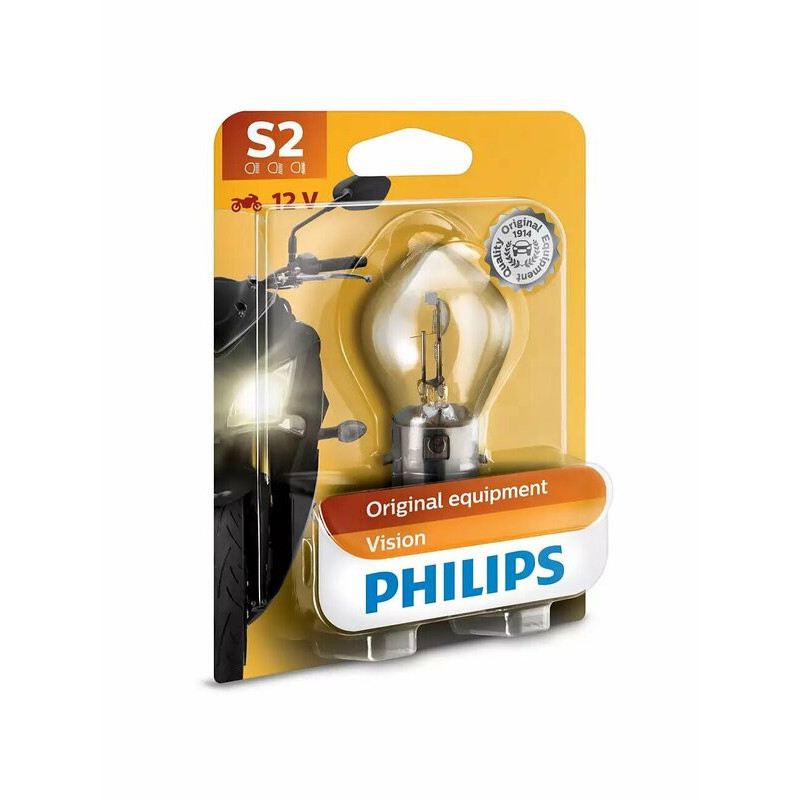 Ampoule PHILIPS S2 Vision Moto 12V/35/35W - x1