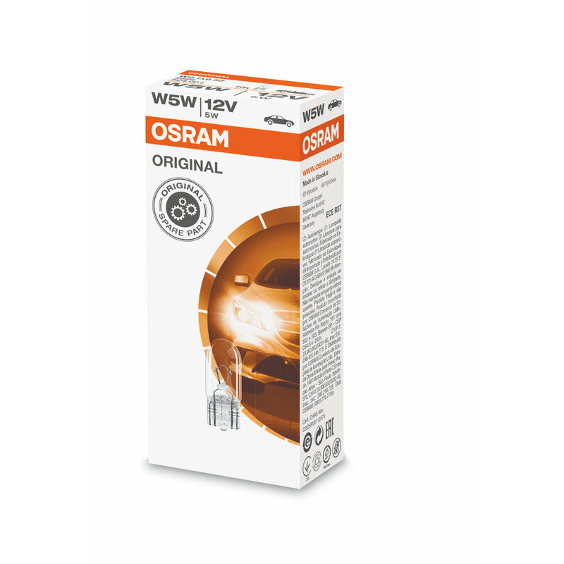 Ampoule OSRAM Original Line W5W 12V 5W - x10