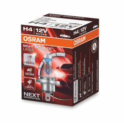 Ampoule OSRAM Night Breaker Laser H4 12V 60/55W - x1 2